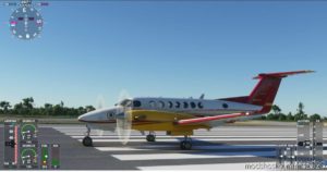 MSFS 2020 Aircraft Mod: King AIR 350 AS Roma (Image #4)