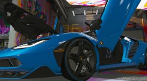 GTA 5 Vehicle Mod: Lamborghini Centenario LP 770-4 Remastered (Image #2)