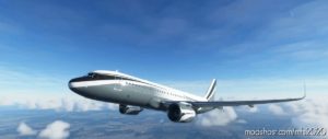 MSFS 2020 8K Livery Mod: Sophar Airbus Acj320Neo (M-Kate) V1.2 (Image #4)