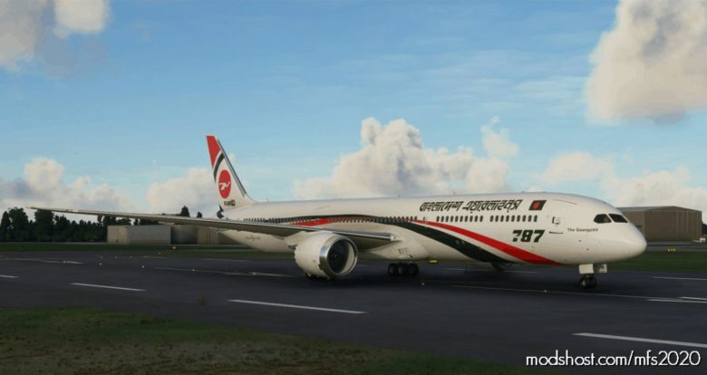 Biman Bangladesh Boeing 787 for Microsoft Flight Simulator 2020