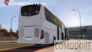 ETS2 Bus Mod: Mercedes-Benz NEW Travego 15-16 SHD V4 1.39.X (Image #2)