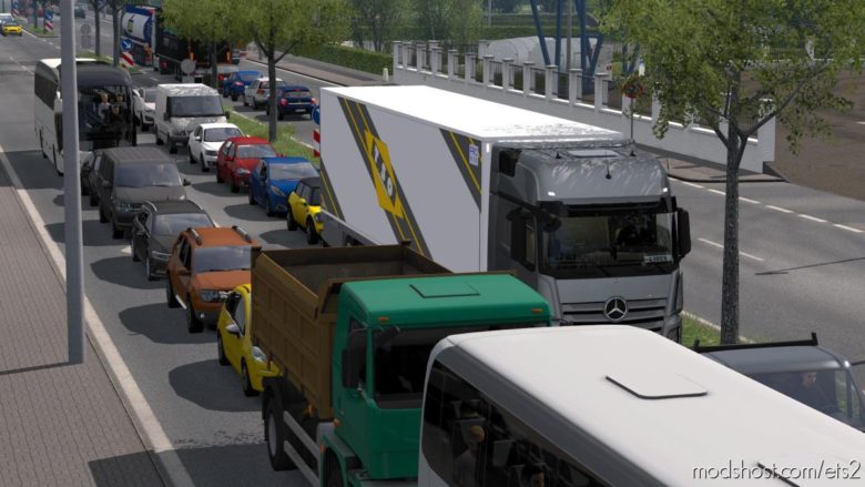Brutal Traffic By Kass [1.39] for Euro Truck Simulator 2