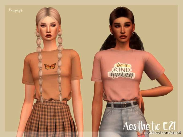 T-Shirt – TP385 for The Sims 4