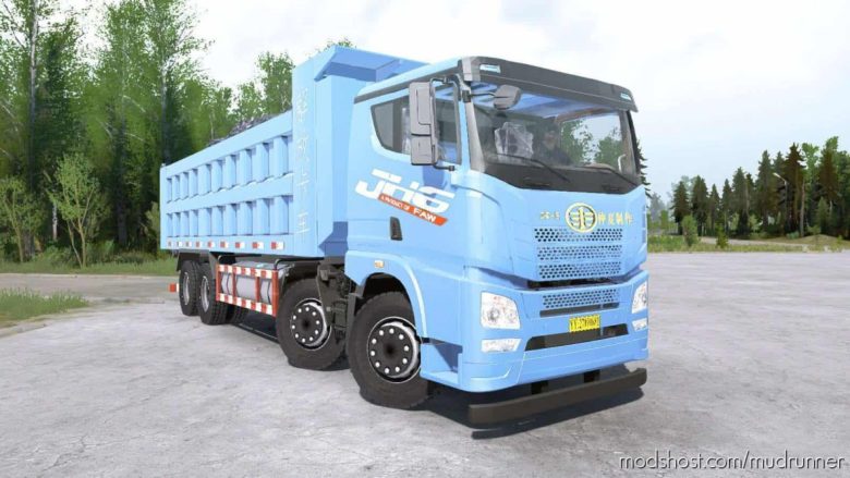 FAW Jiefang JH6 8×8 Dump Truck for MudRunner