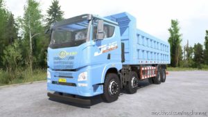 MudRunner Mod: FAW Jiefang JH6 8×8 Dump Truck (Image #3)