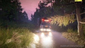 SnowRunner Truck Mod: International Transtar Blueline-X V1.0.2 (Featured)