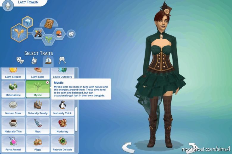 Mystic Trait for The Sims 4