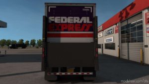 ATS Mod: 1980S Federal Express Trailer Skin Pack (Image #2)