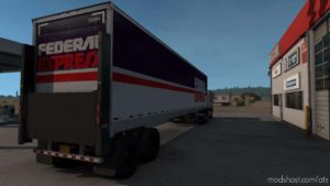 ATS Mod: 1980S Federal Express Trailer Skin Pack (Image #3)