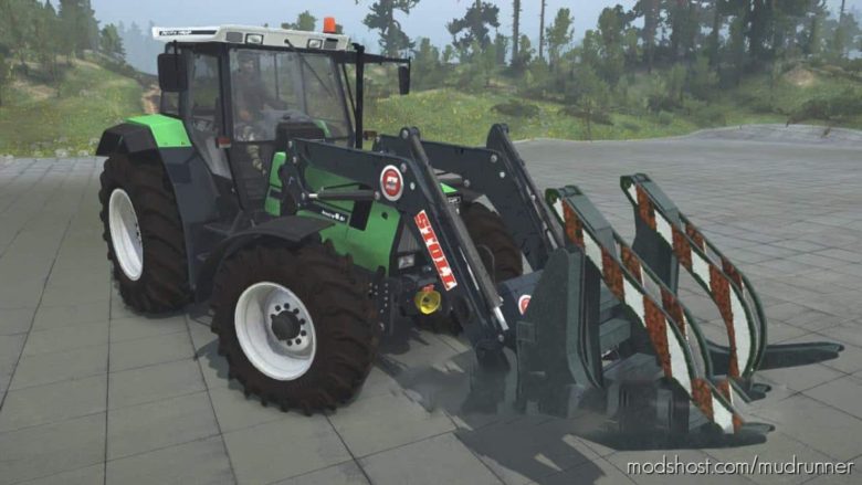 Deutz Agrostar 661-471DX Tractor for MudRunner