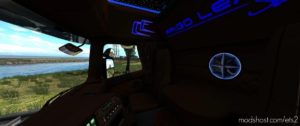 Scania RJL Interior Frigo Leader Sarantos Style [1.39] for Euro Truck Simulator 2
