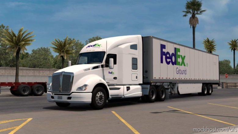 Fedex Ground Pack for American Truck Simulator