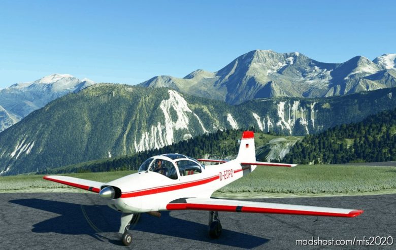 Focke-Wulf Piaggio P.149 Livery “D-Edpo” V1.1 for Microsoft Flight Simulator 2020