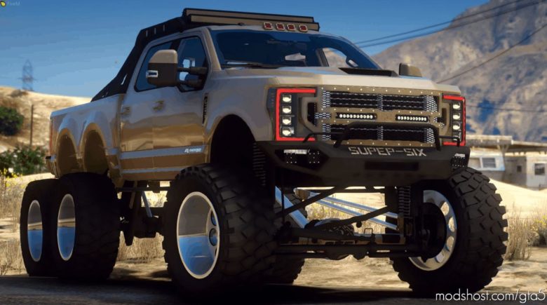 Ford F350 6X6 2020 for Grand Theft Auto V