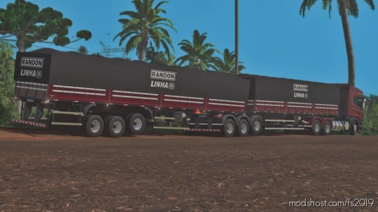 Randon Bitrem Long Bulk Carrier Line R for Farming Simulator 19