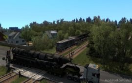 ETS2 Trailer Mod: Military Oversized Cargo For DLC Beyond The Baltic SEA V9.0 (Image #2)