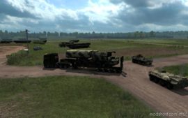 ETS2 Trailer Mod: Military Oversized Cargo For DLC Beyond The Baltic SEA V9.0 (Image #4)