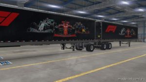 ATS Mod: Formula ONE F1 Trucks And Trailer Skins (Image #3)