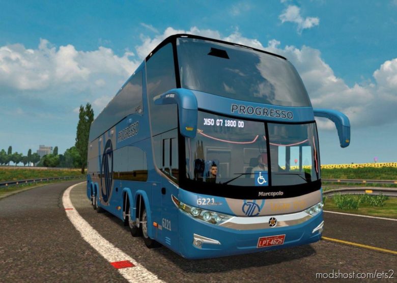 Marcopolo G7 1800 DD V1.1 for Euro Truck Simulator 2
