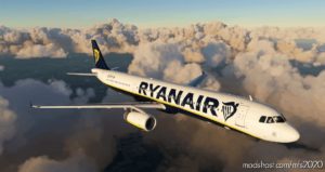 MSFS 2020 A321 Livery Mod: Ryanair A321 (Image #2)