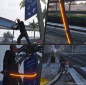 GTA 5 Weapon Mod: Thermal Katana (Image #2)