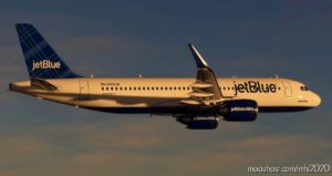 MSFS 2020 Livery Mod: Jetblue A320Neo Tartan Tail N606Jb (8K) (Image #4)