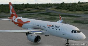 MSFS 2020 Canada Mod: 8K AIR Inuit A320Neo Livery (Image #3)