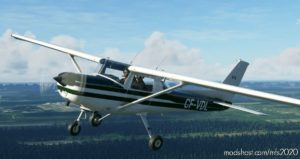 MSFS 2020 Cessna Mod: 4K Cessna 152 Cf-Vdl Livery (Image #2)