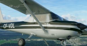 MSFS 2020 Cessna Mod: 4K Cessna 152 Cf-Vdl Livery (Image #4)