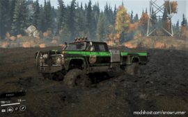 SnowRunner Car Mod: Ford F750 W77 (DLC Required) V1.0.1 (Image #2)