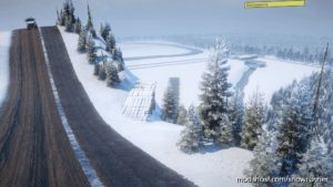 Test Winter Map CAR for SnowRunner