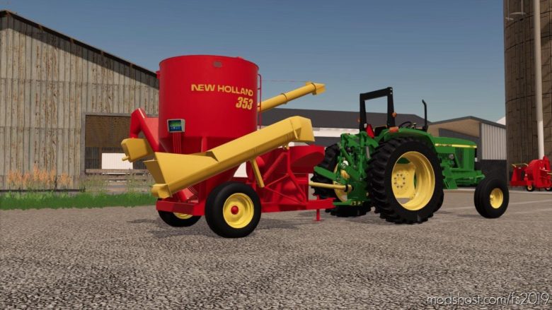 NEW Holland 353 Grinder Mixer for Farming Simulator 19