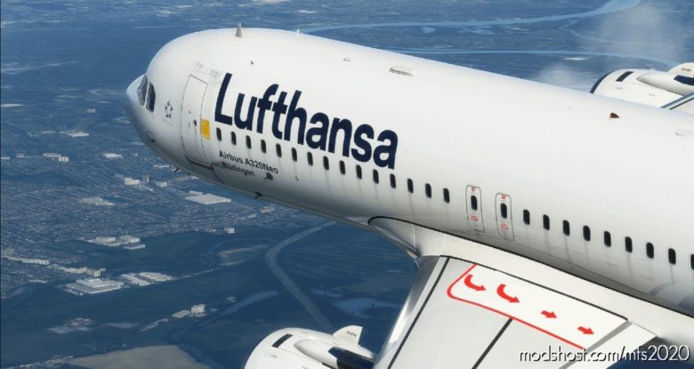 Lufthansa A320Neo (Dirty / NEW Colors) – 8K V2 for Microsoft Flight Simulator 2020