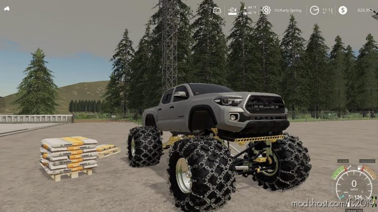 2016 Toyota Tacoma for Farming Simulator 19