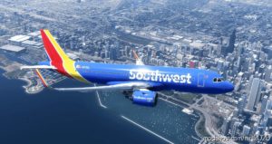 MSFS 2020 A320neo Mod: Southwest A320Neo – NEW Livery 8K (Image #4)