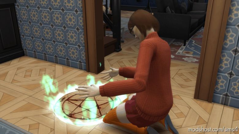 Pentacle [Paranormal Stuff Override] for The Sims 4
