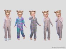 Fullbody Sleepwear Toddler (G) for The Sims 4
