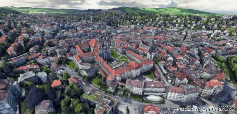 ST. Gallen (ST. Gall) Switzerland for Microsoft Flight Simulator 2020