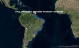 MSFS 2020 Brazil Mod: Trip From Chuy To Oiapoque 6767KM Total Trip (Image #2)