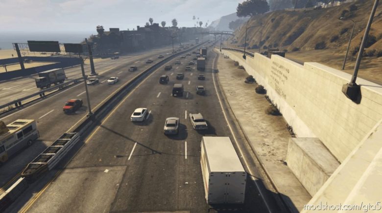 LOS Angeles Traffic V1.1 for Grand Theft Auto V