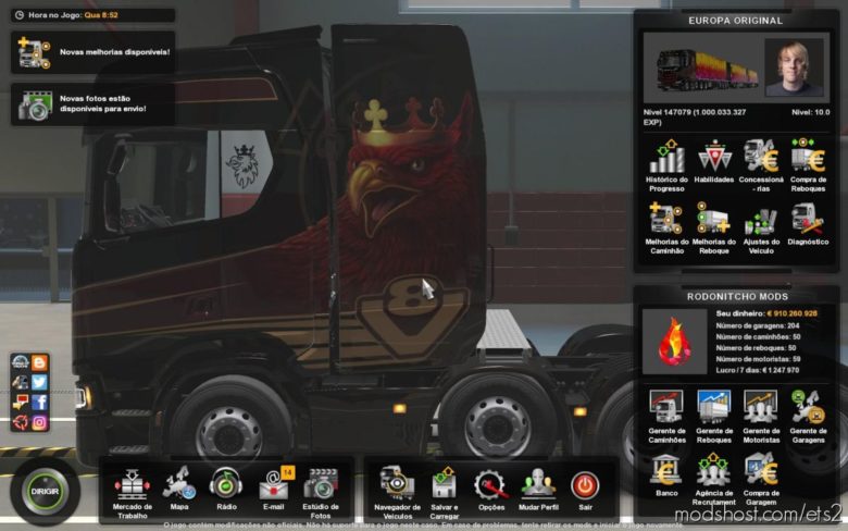 Profile 1.40.0.78S [1.40] for Euro Truck Simulator 2