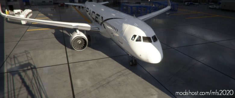 A320Neo | Spacex Livery V2.0 for Microsoft Flight Simulator 2020