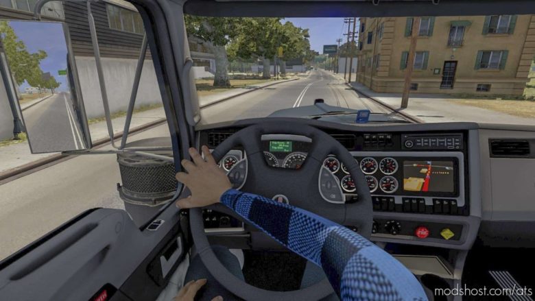 Interior Driver Mod [Animated Hands] [1.40] for American Truck Simulator