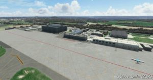 MSFS 2020 Belgium Mod: Liege Eblg (Airport & Lights Enhancement) (Image #3)