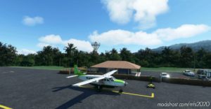 MSFS 2020 Cessna Mod: Mokulele Airlines Cessna 208B Green Livery (Image #3)