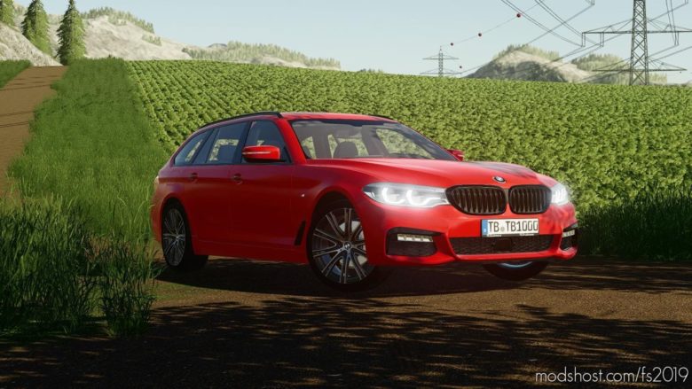 BMW 5 ER G31 2018 for Farming Simulator 19