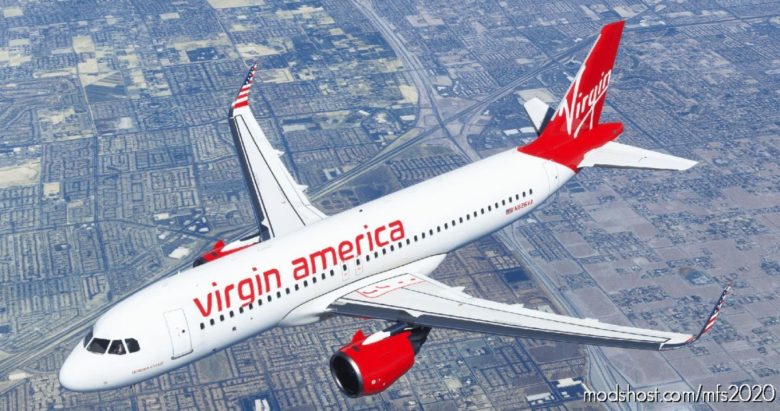 Virgin America – A320Neo [8K] for Microsoft Flight Simulator 2020