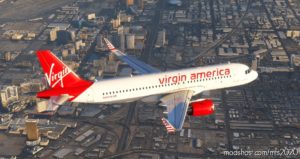 MSFS 2020 Virgin Livery Mod: America – A320Neo 8K (Image #2)