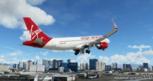 MSFS 2020 Virgin Livery Mod: America – A320Neo 8K (Image #3)