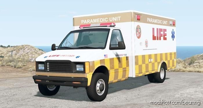 Gavril H-Series Life EMS Ambulance V2.0 for BeamNG.drive